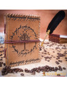 Middle-earth journal in handmade leather