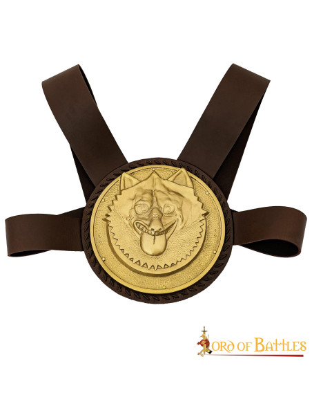 Roman phalera with Iberian wolf