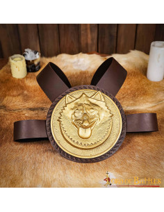 Roman phalera with Iberian wolf