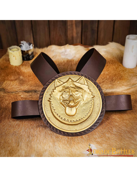 Roman phalera with Iberian wolf