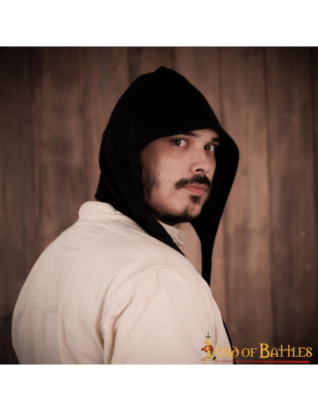 Medieval peasant cap in wool