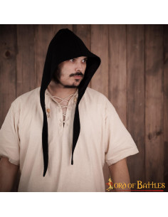 Medieval peasant cap in wool