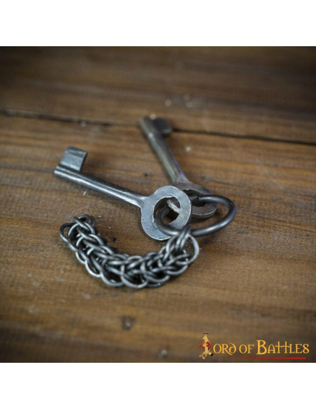 old padlock medieval dungeon