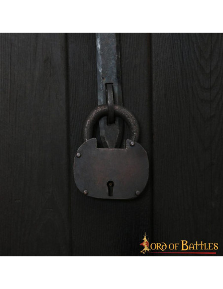Hand-forged Pirate Chest Padlock Hand-forged Pirate Chest Padlock