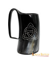 Celtic trisketa beer mug