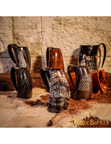 Celtic trisketa beer mug