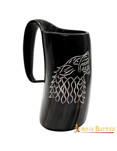 Medieval Wolf Beer Mug for Recreationists