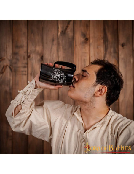 Medieval Wolf Beer Mug for...