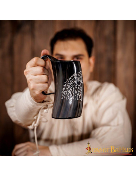 Medieval Wolf Beer Mug for...