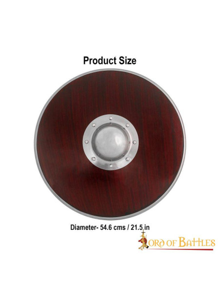 Functional Viking Warrior Shield in...