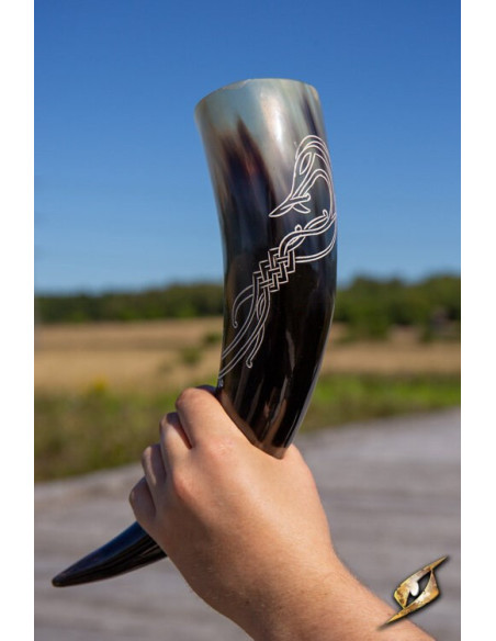 Viking horn Jörmungandr