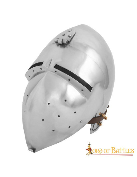 Medieval Helmet Bacinete Klappvisor... Medieval Helmet Bacinete Klappvisor...