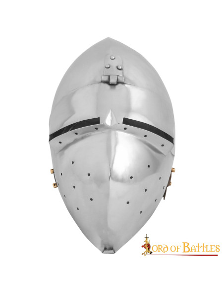Medieval Helmet Bacinete Klappvisor... Medieval Helmet Bacinete Klappvisor...