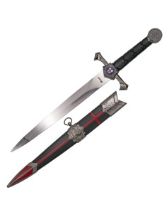 Medieval Templar Dagger Guard Shield Cross