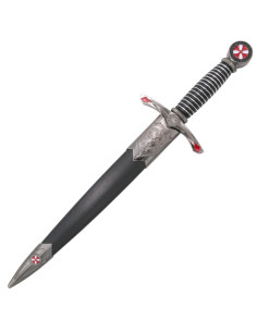 Black Templar medieval dagger guard seal 2