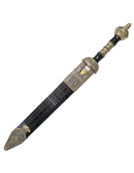 Roman dagger eagle pommel bronze finish