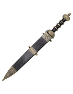 Roman dagger knob bronze finish 2