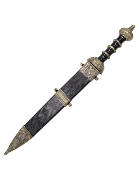 Roman dagger knob bronze finish Roman dagger knob bronze finish