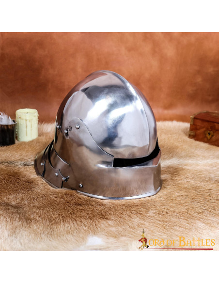 German Sallet medieval helmet, with...
