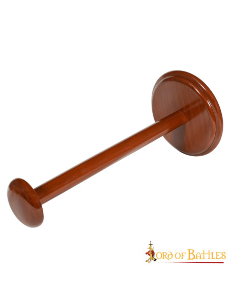 Wooden stand for helmets, height 45.7...