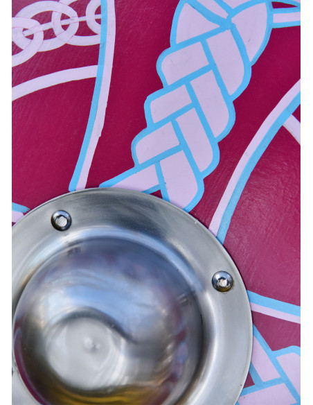 Viking Shield painted with Celtic...