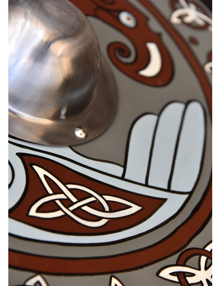 Viking Shield painted with Raven and...