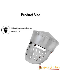 Crusader Knights Helmet, S. XII-XIII 2