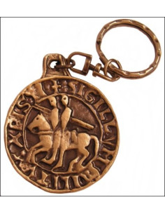 Templar seal keychain