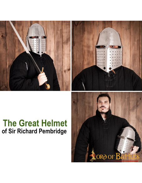 Great Helm Sir Richard Pembridge, S. XIV