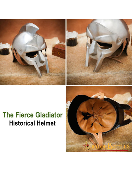 Fierce Gladiator Historic Helmet,...
