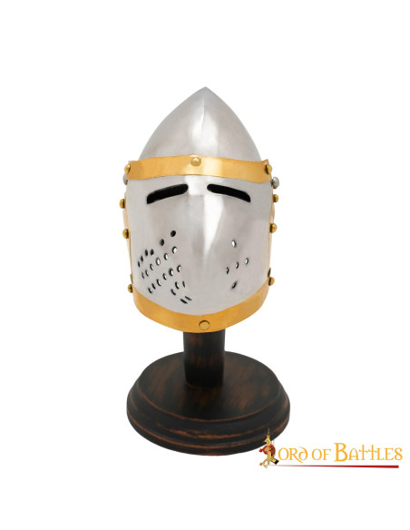 Mini Pig Face bacinete helmet, with...