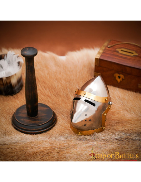 Mini Pig Face bacinete helmet, with...