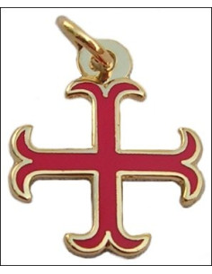 Anchored Templar Cross Pendant