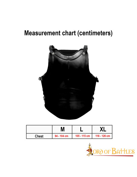 Classic Cuirass Fantasy four plates,...