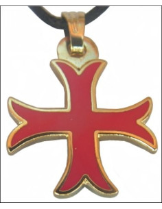 Templar cross kick pendant