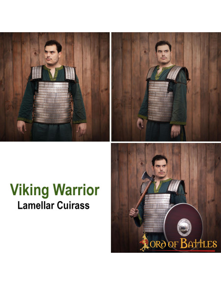 Visby scale lamellar viking armor