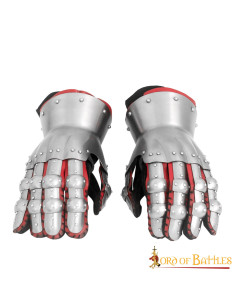 Medieval gauntlets Hourglass, S. XIV