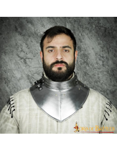 Medieval gorget Late Age, mild steel