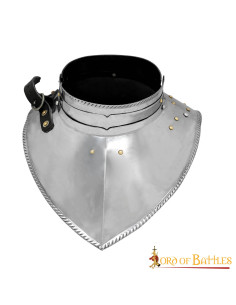 Medieval gorget Late Age, mild steel 2