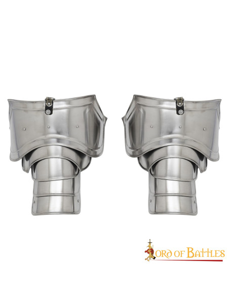 Medieval knight shoulder pads, mild...