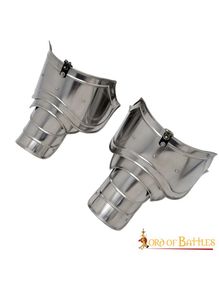 Medieval knight shoulder pads, mild...