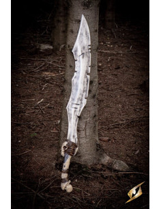 Bone Chopper Sword for LARP, 100 cm.