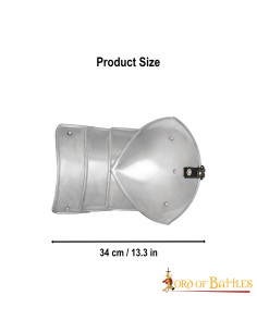 Medieval Soldier Shoulder Pads Fantasy, Mild Steel 2