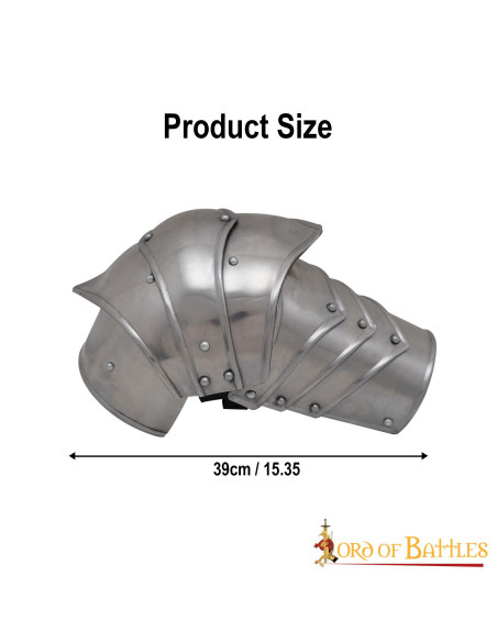 Full articulated medieval arm Knight