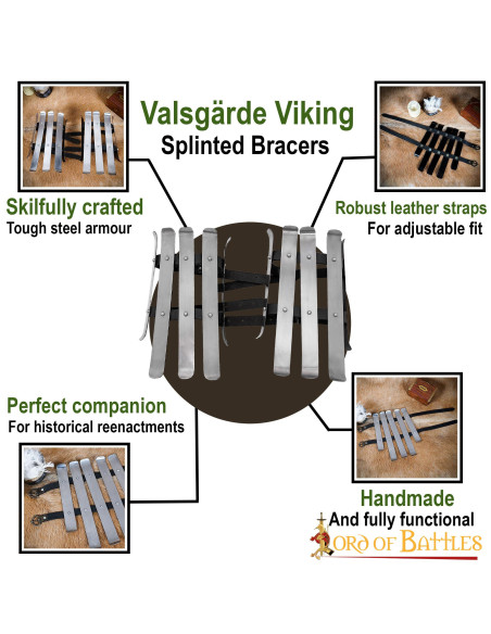 Valsgarde Functional Viking Bangles,...