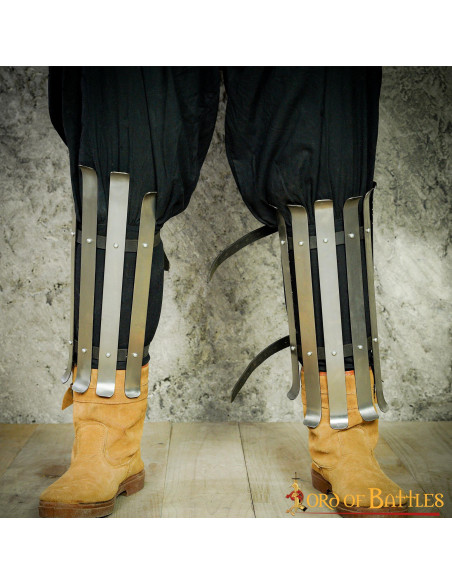 Valsgarde Viking Greaves, Mild Steel