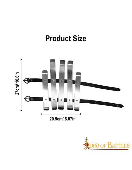 Valsgarde Viking Greaves, Mild Steel