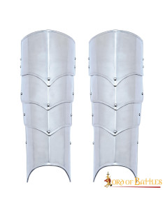 Greaves Medieval Knight Fantasy, Mild Steel