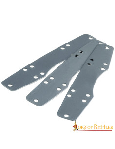 Pack 100 metallic pieces Byzantine armor 2