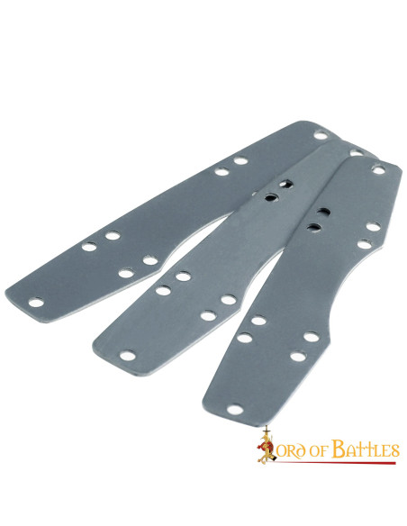 Pack 100 metallic pieces Byzantine armor Pack 100 metallic pieces Byzantine armor